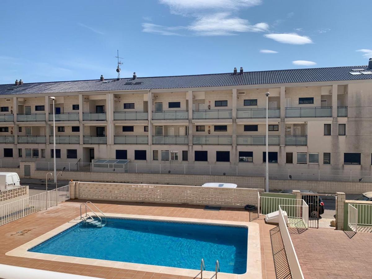 Apto Con Piscina En La Playa Cerca De Vlc Con Ac Puçol Esterno foto